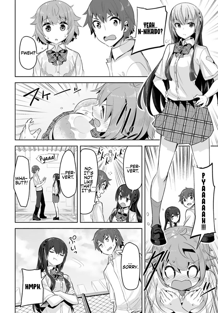 Tenkosaki: The Neat and Pretty Girl at My New School Is a Childhood Friend of Mine Who I Thought Was a Boy chapter 12 page 16