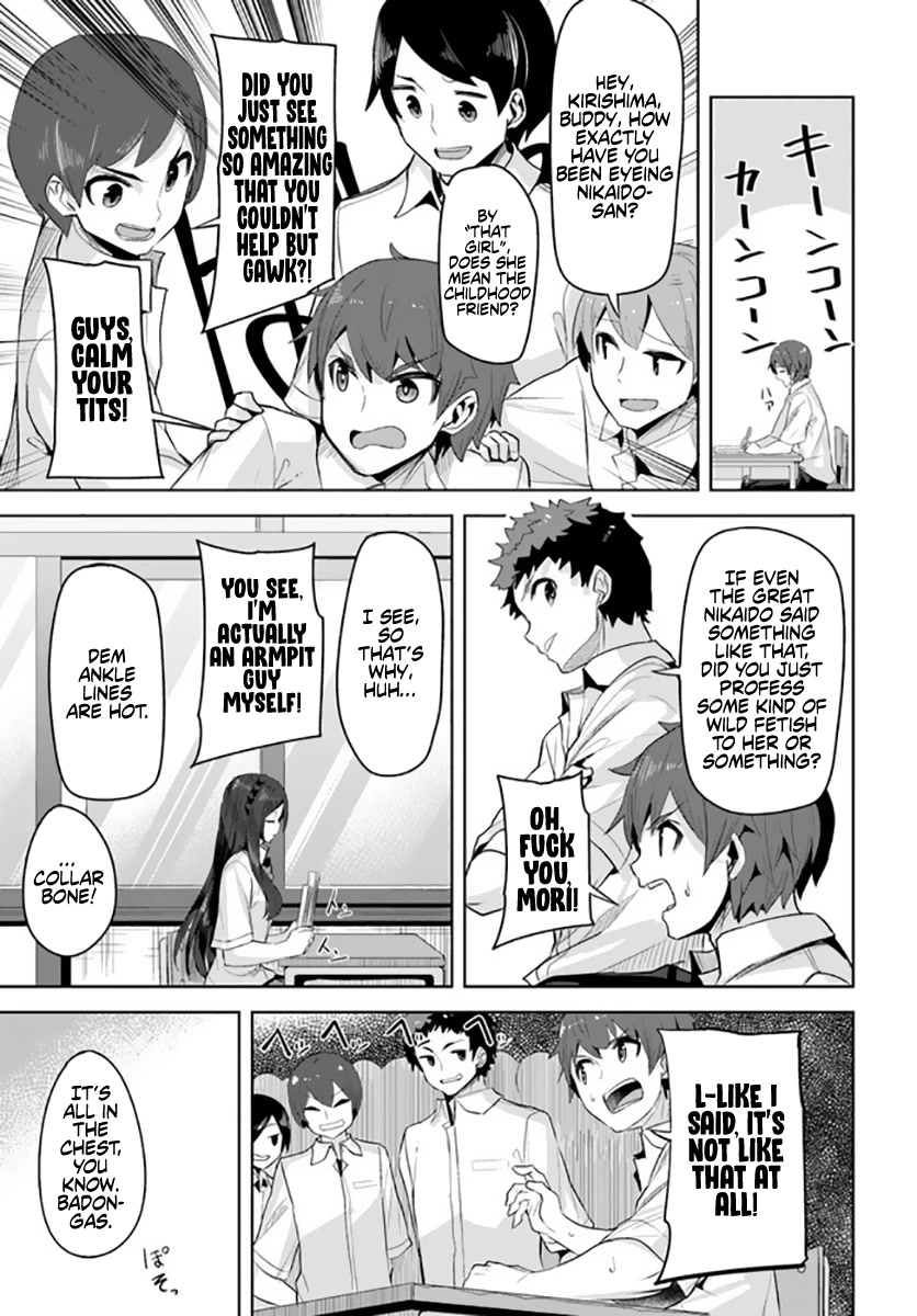 Tenkosaki: The Neat and Pretty Girl at My New School Is a Childhood Friend of Mine Who I Thought Was a Boy chapter 12 page 19