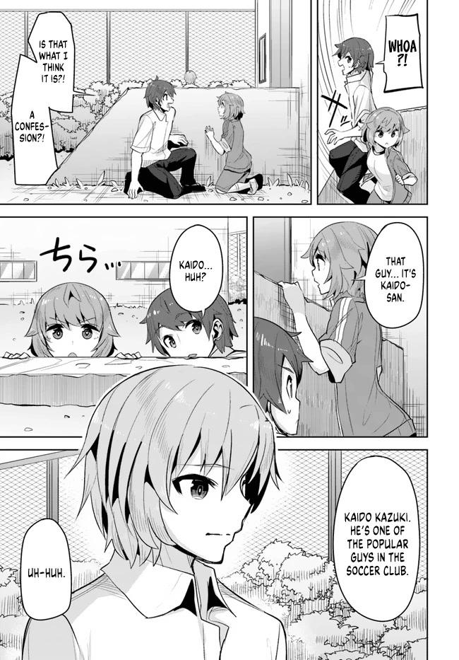 Tenkosaki: The Neat and Pretty Girl at My New School Is a Childhood Friend of Mine Who I Thought Was a Boy chapter 13 page 9