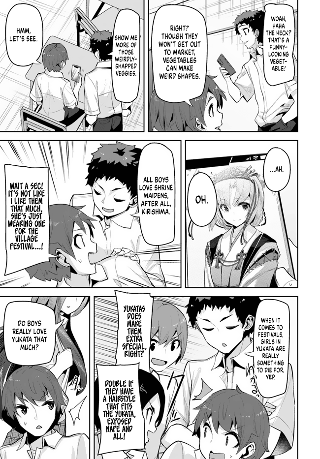 Tenkosaki: The Neat and Pretty Girl at My New School Is a Childhood Friend of Mine Who I Thought Was a Boy chapter 14 page 13