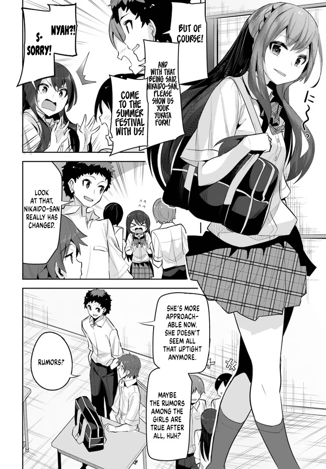 Tenkosaki: The Neat and Pretty Girl at My New School Is a Childhood Friend of Mine Who I Thought Was a Boy chapter 14 page 14