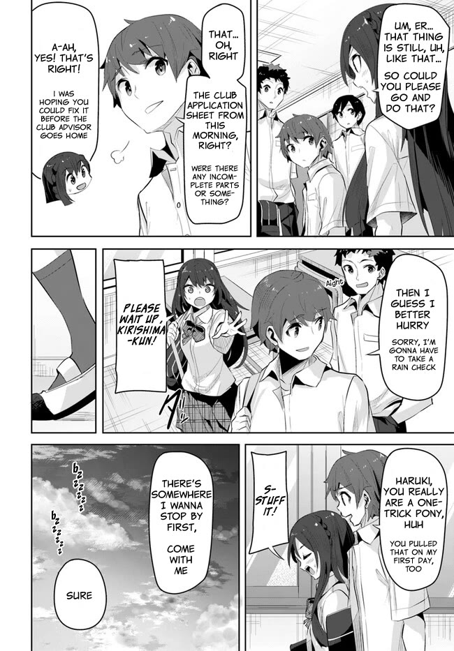 Tenkosaki: The Neat and Pretty Girl at My New School Is a Childhood Friend of Mine Who I Thought Was a Boy chapter 15 page 14