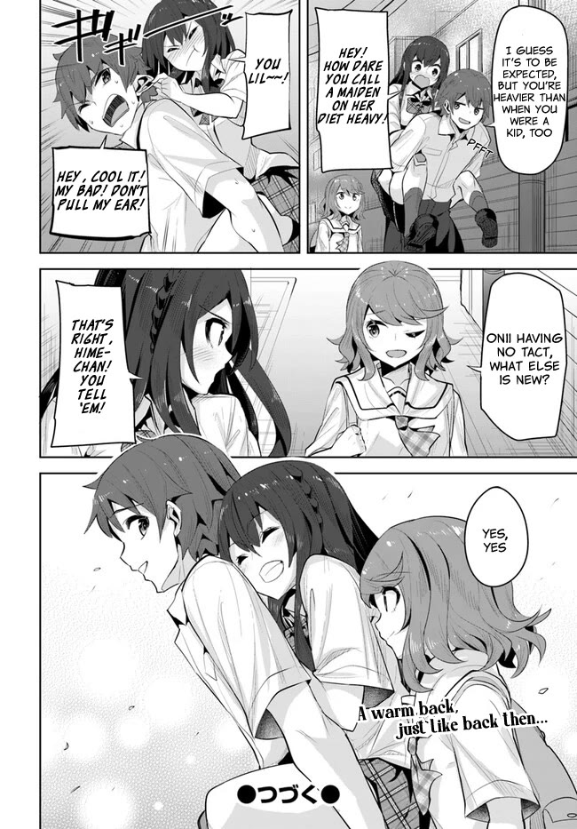 Tenkosaki: The Neat and Pretty Girl at My New School Is a Childhood Friend of Mine Who I Thought Was a Boy chapter 15 page 30