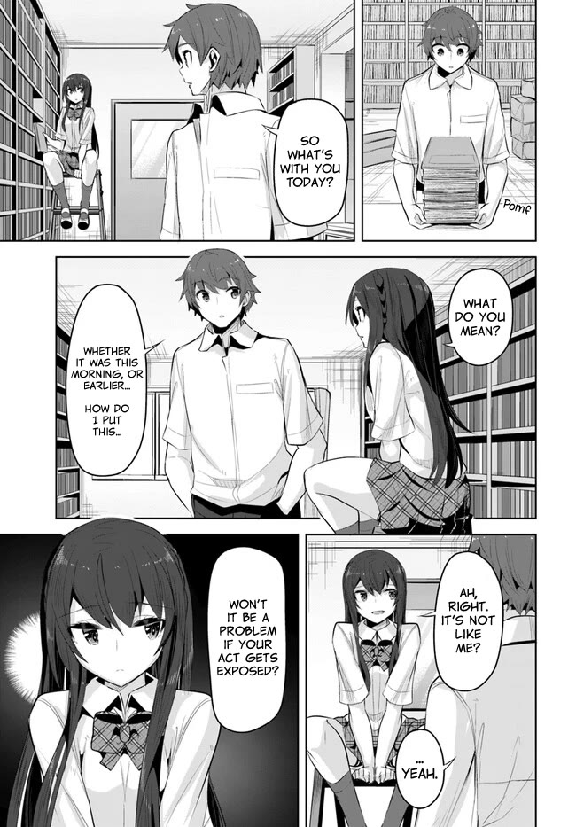 Tenkosaki: The Neat and Pretty Girl at My New School Is a Childhood Friend of Mine Who I Thought Was a Boy chapter 16 page 13