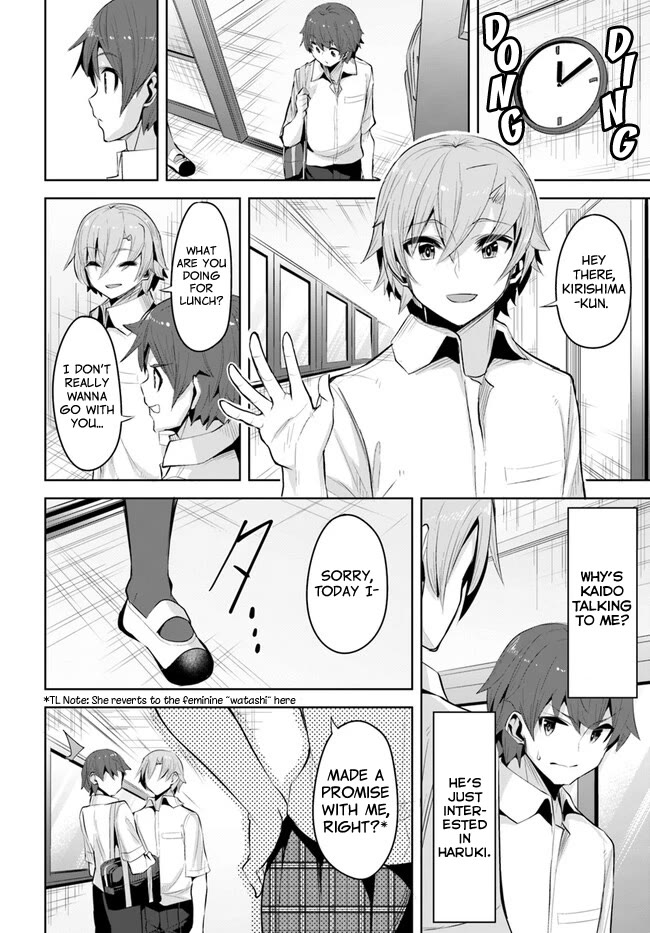 Tenkosaki: The Neat and Pretty Girl at My New School Is a Childhood Friend of Mine Who I Thought Was a Boy chapter 16 page 8