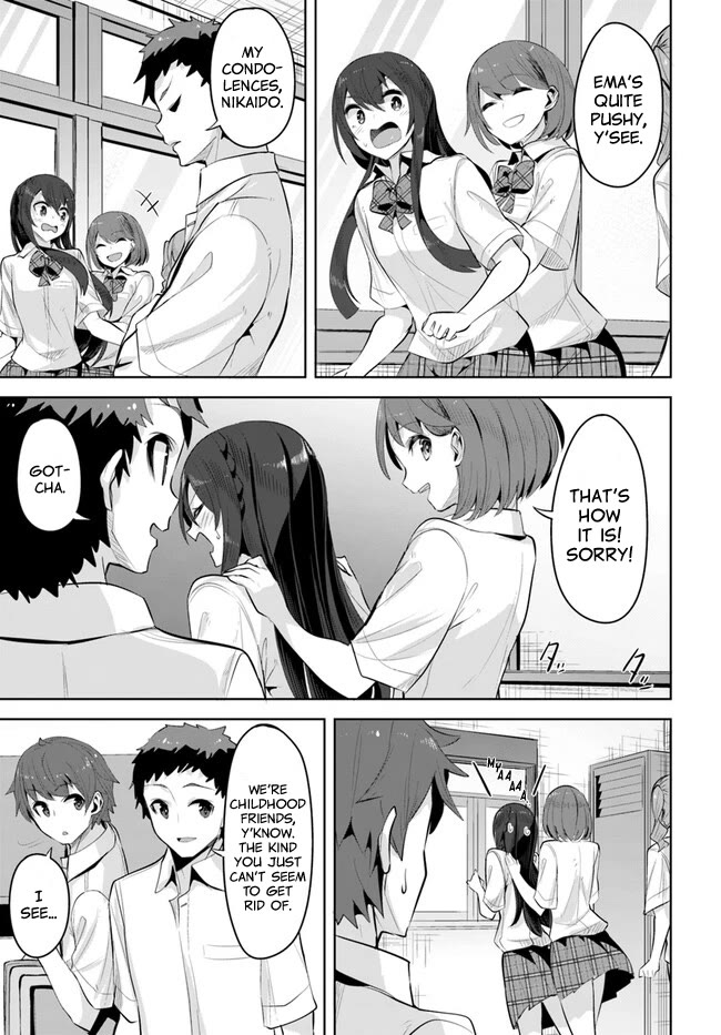 Tenkosaki: The Neat and Pretty Girl at My New School Is a Childhood Friend of Mine Who I Thought Was a Boy chapter 17 page 3