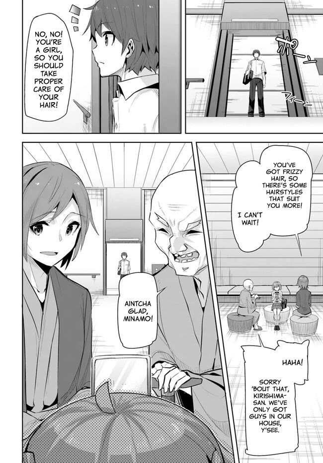 Tenkosaki: The Neat and Pretty Girl at My New School Is a Childhood Friend of Mine Who I Thought Was a Boy chapter 18 page 14