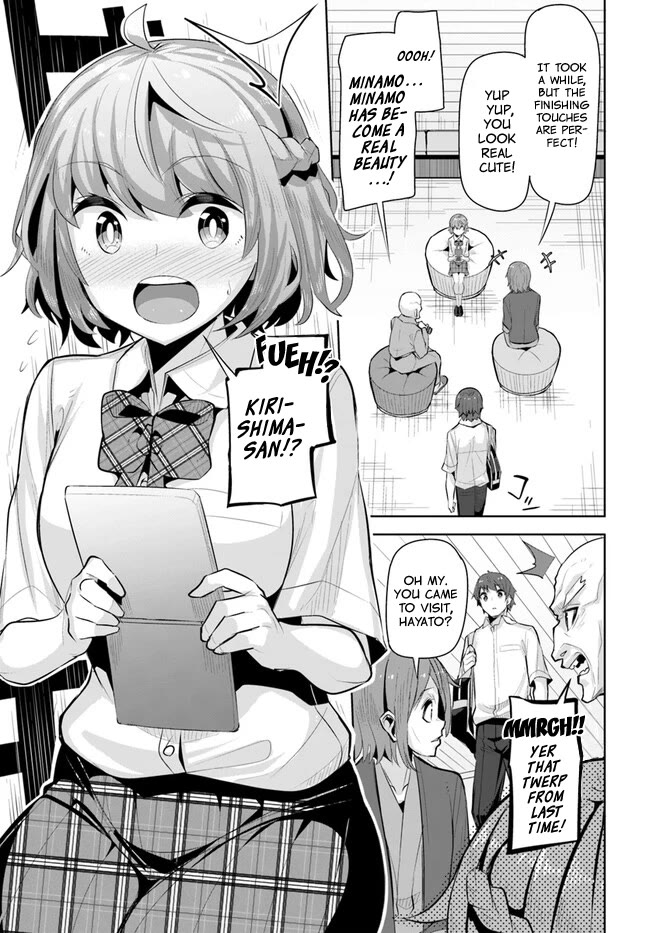 Tenkosaki: The Neat and Pretty Girl at My New School Is a Childhood Friend of Mine Who I Thought Was a Boy chapter 18 page 15