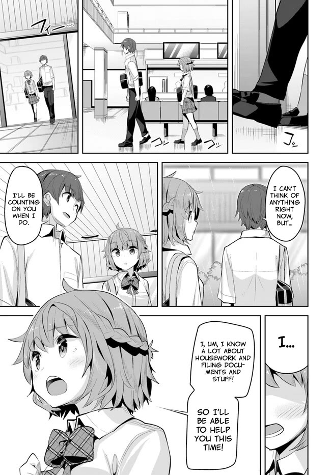 Tenkosaki: The Neat and Pretty Girl at My New School Is a Childhood Friend of Mine Who I Thought Was a Boy chapter 18 page 23