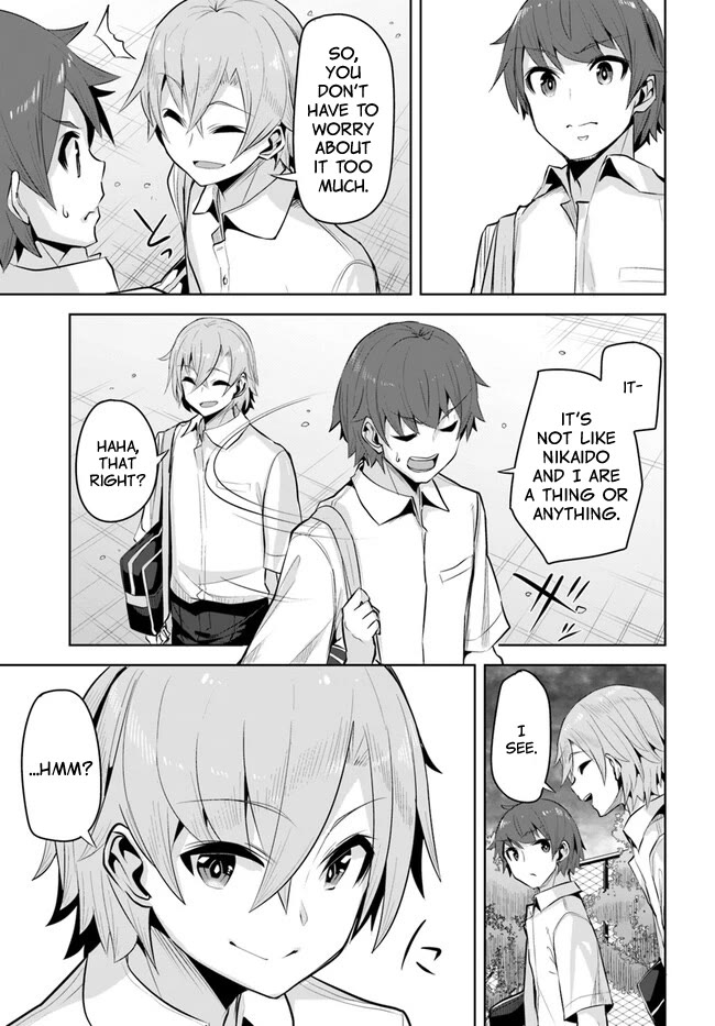 Tenkosaki: The Neat and Pretty Girl at My New School Is a Childhood Friend of Mine Who I Thought Was a Boy chapter 18 page 3