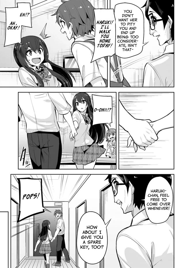 Tenkosaki: The Neat and Pretty Girl at My New School Is a Childhood Friend of Mine Who I Thought Was a Boy chapter 19 page 21