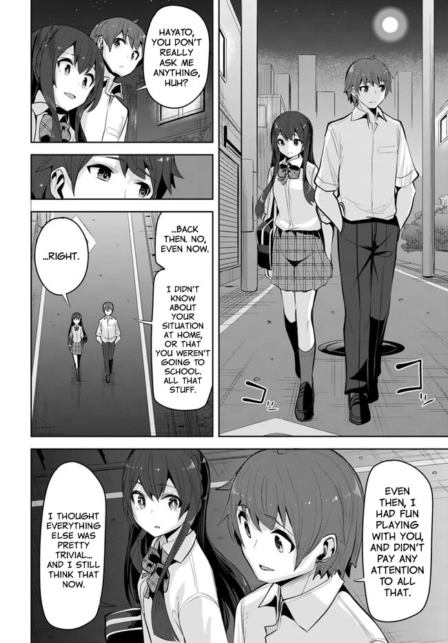 Tenkosaki: The Neat and Pretty Girl at My New School Is a Childhood Friend of Mine Who I Thought Was a Boy chapter 19 page 22