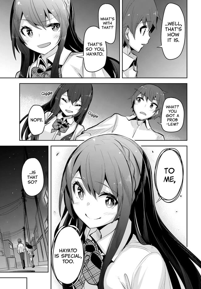 Tenkosaki: The Neat and Pretty Girl at My New School Is a Childhood Friend of Mine Who I Thought Was a Boy chapter 19 page 23