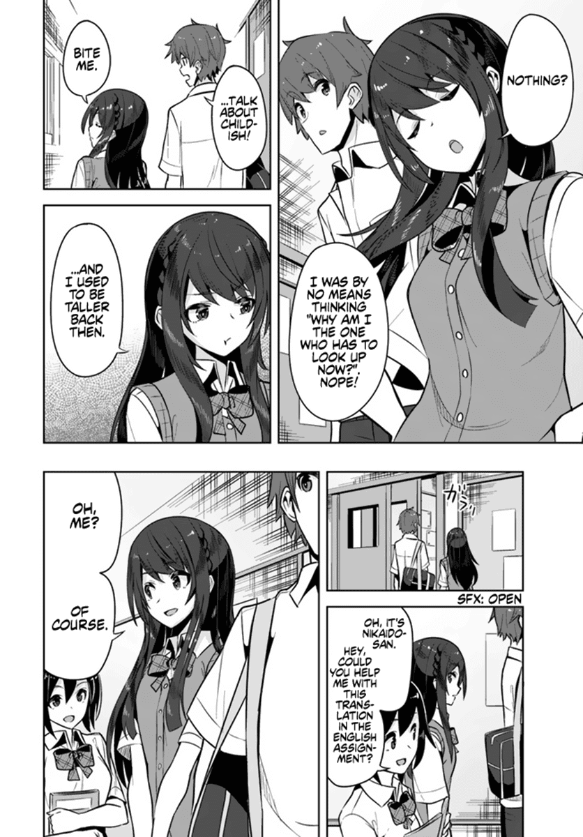 Tenkosaki: The Neat and Pretty Girl at My New School Is a Childhood Friend of Mine Who I Thought Was a Boy chapter 2 page 19