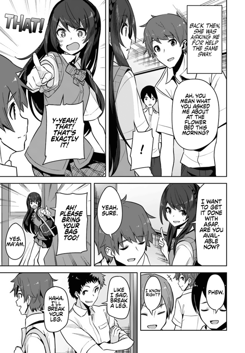 Tenkosaki: The Neat and Pretty Girl at My New School Is a Childhood Friend of Mine Who I Thought Was a Boy chapter 2 page 24