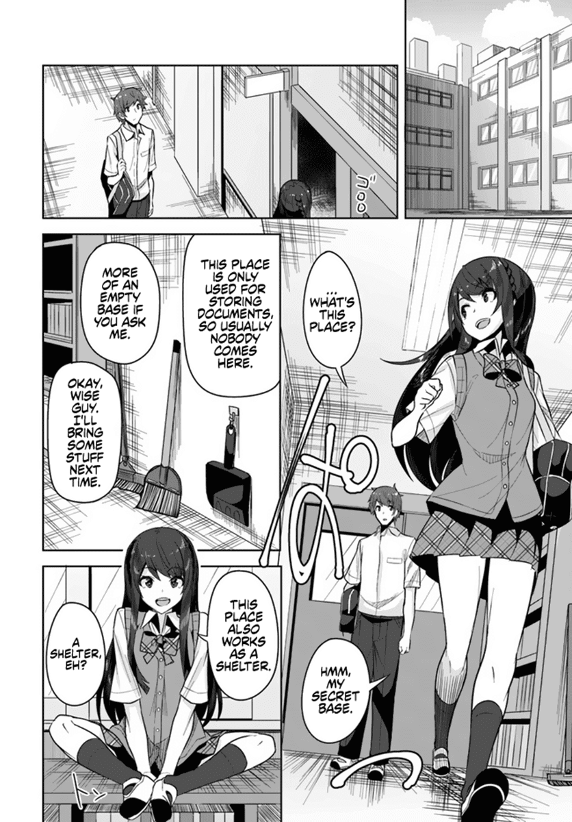 Tenkosaki: The Neat and Pretty Girl at My New School Is a Childhood Friend of Mine Who I Thought Was a Boy chapter 2 page 25