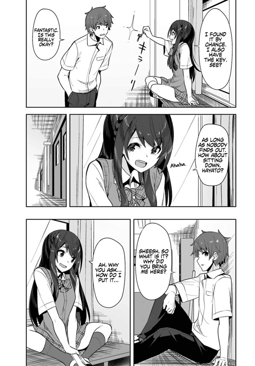 Tenkosaki: The Neat and Pretty Girl at My New School Is a Childhood Friend of Mine Who I Thought Was a Boy chapter 2 page 26