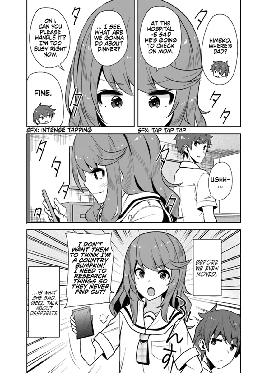 Tenkosaki: The Neat and Pretty Girl at My New School Is a Childhood Friend of Mine Who I Thought Was a Boy chapter 2 page 4