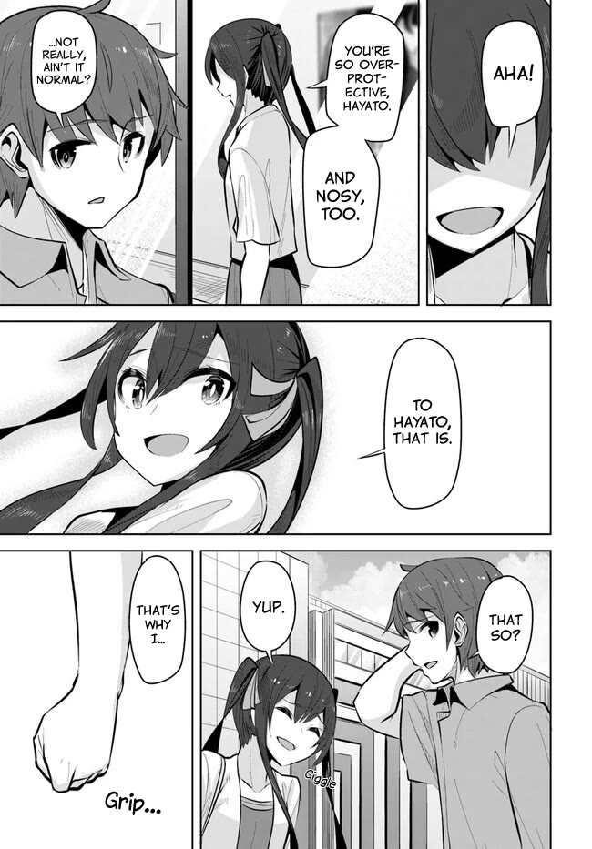 Tenkosaki: The Neat and Pretty Girl at My New School Is a Childhood Friend of Mine Who I Thought Was a Boy chapter 20 page 21