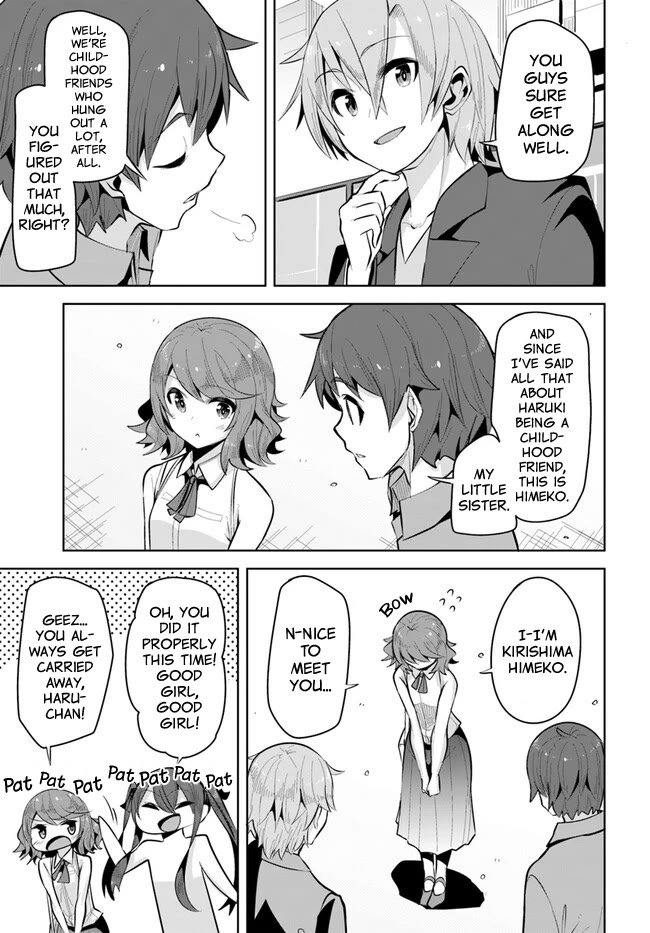 Tenkosaki: The Neat and Pretty Girl at My New School Is a Childhood Friend of Mine Who I Thought Was a Boy chapter 20 page 7