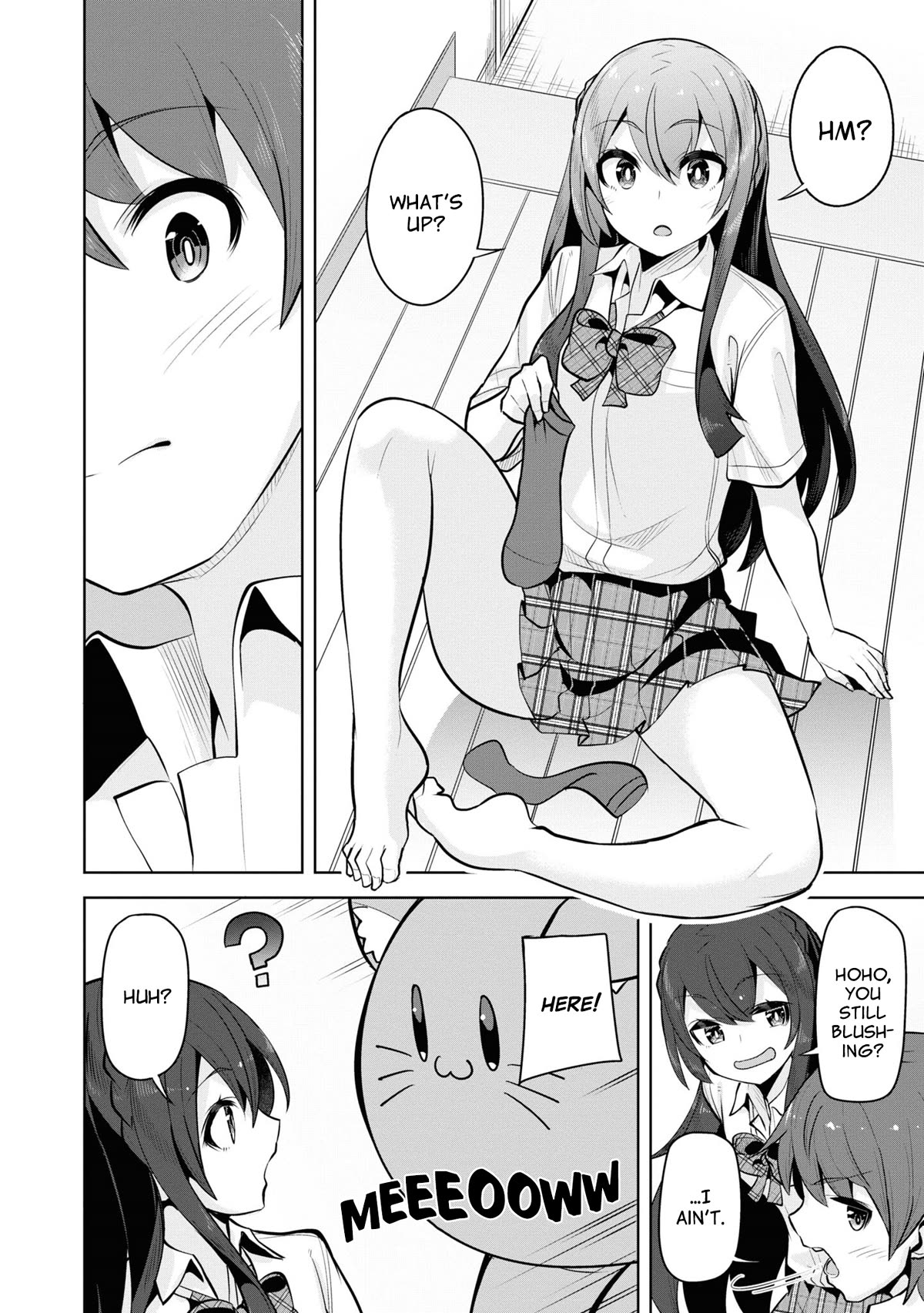 Tenkosaki: The Neat and Pretty Girl at My New School Is a Childhood Friend of Mine Who I Thought Was a Boy chapter 21.5 page 4