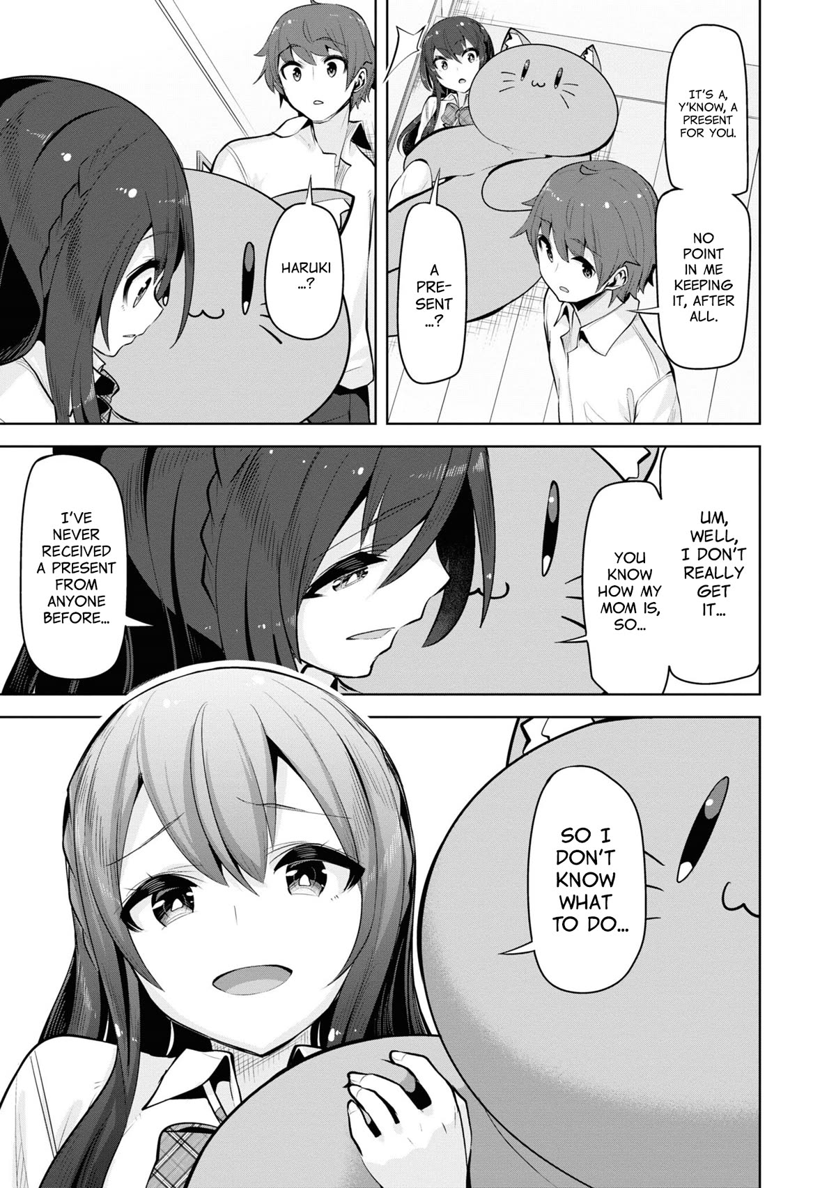 Tenkosaki: The Neat and Pretty Girl at My New School Is a Childhood Friend of Mine Who I Thought Was a Boy chapter 21.5 page 5