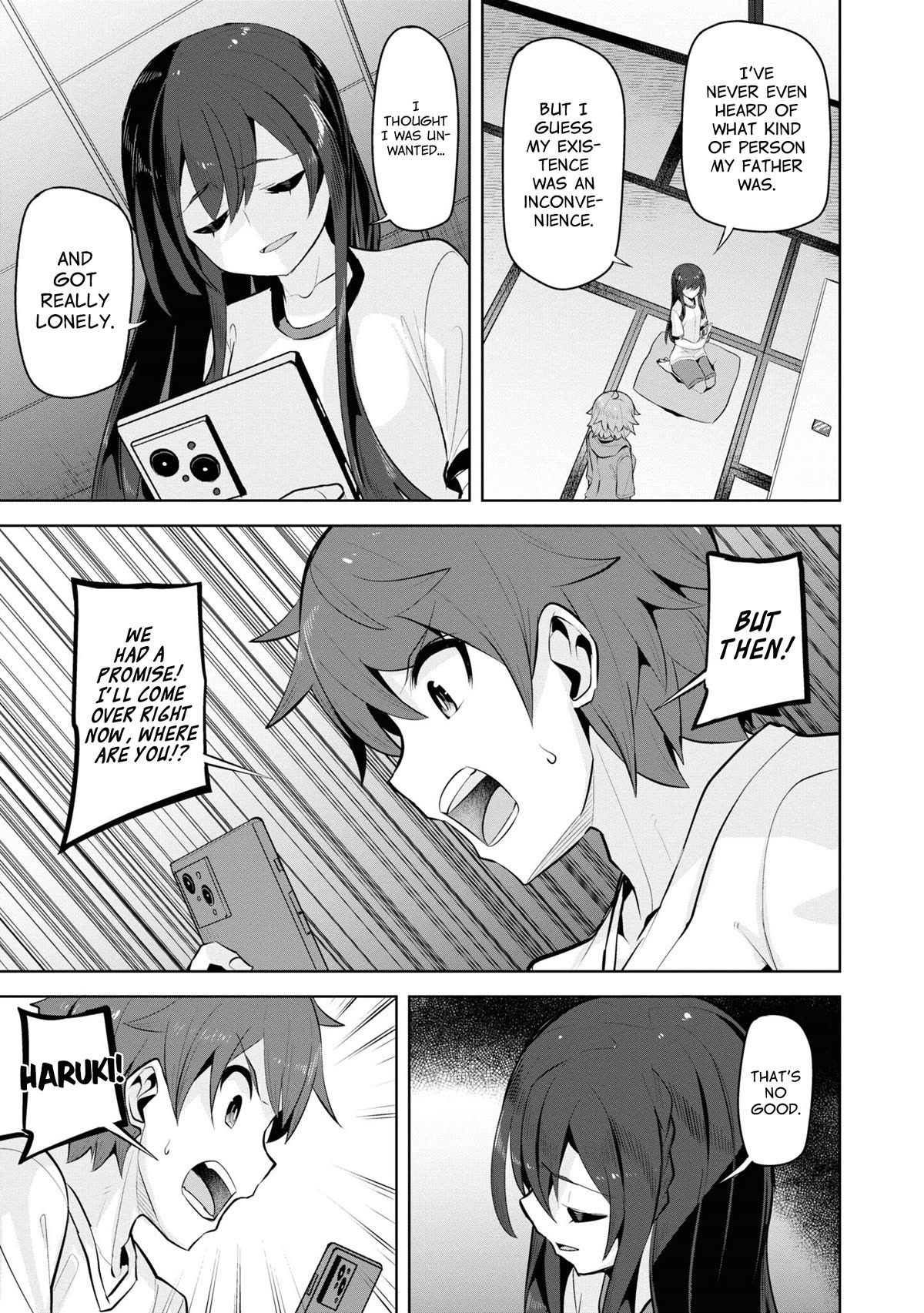 Tenkosaki: The Neat and Pretty Girl at My New School Is a Childhood Friend of Mine Who I Thought Was a Boy chapter 21 page 16
