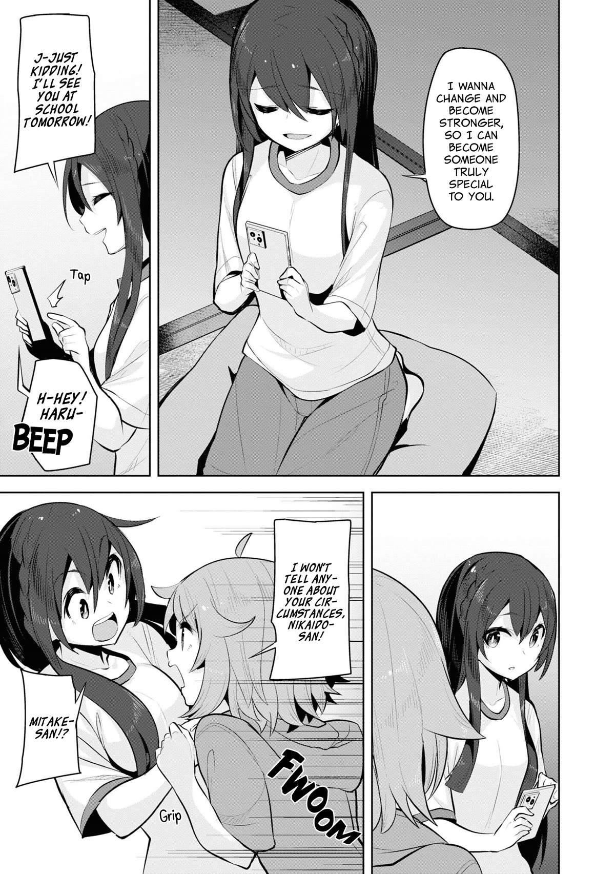 Tenkosaki: The Neat and Pretty Girl at My New School Is a Childhood Friend of Mine Who I Thought Was a Boy chapter 21 page 18
