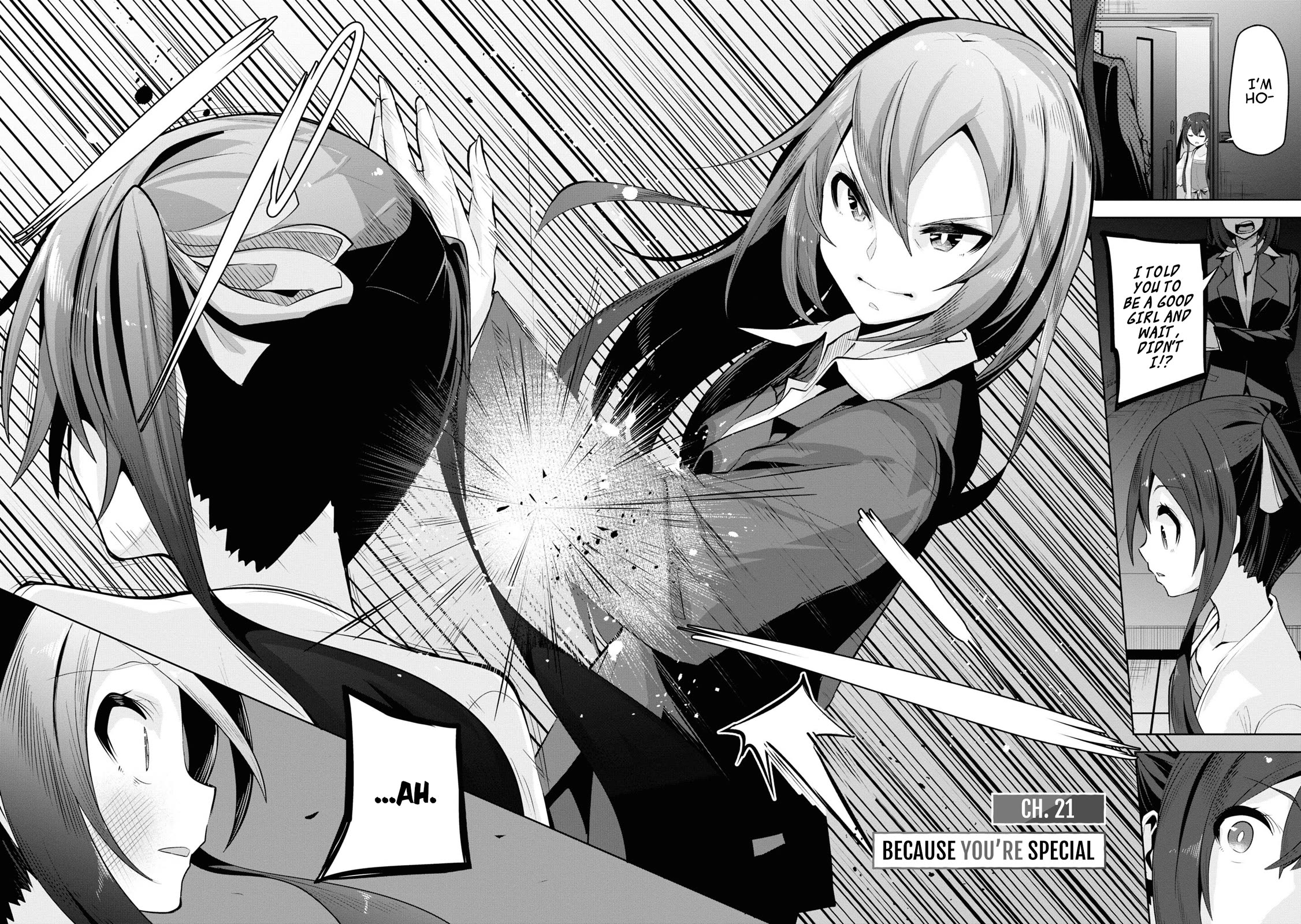 Tenkosaki: The Neat and Pretty Girl at My New School Is a Childhood Friend of Mine Who I Thought Was a Boy chapter 21 page 2