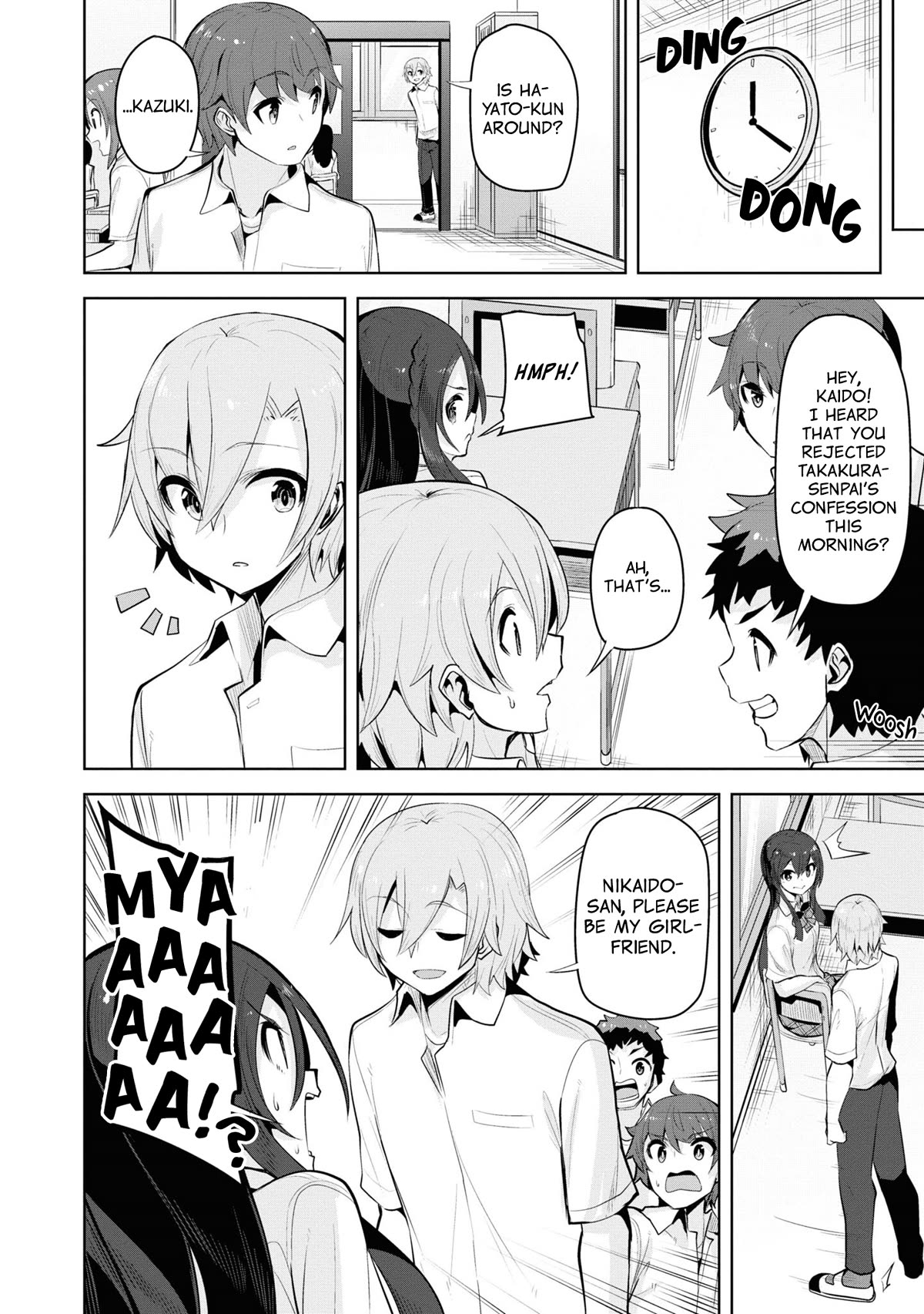 Tenkosaki: The Neat and Pretty Girl at My New School Is a Childhood Friend of Mine Who I Thought Was a Boy chapter 21 page 23