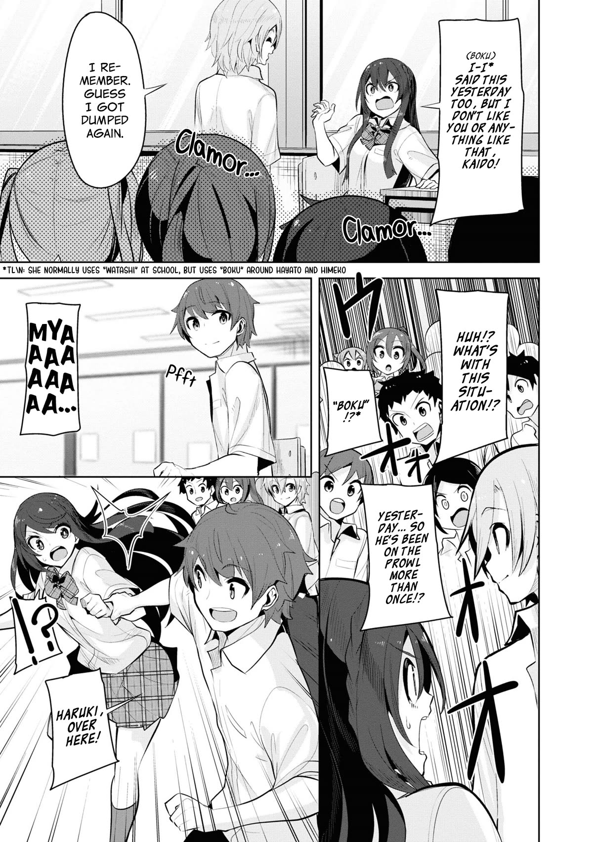 Tenkosaki: The Neat and Pretty Girl at My New School Is a Childhood Friend of Mine Who I Thought Was a Boy chapter 21 page 24