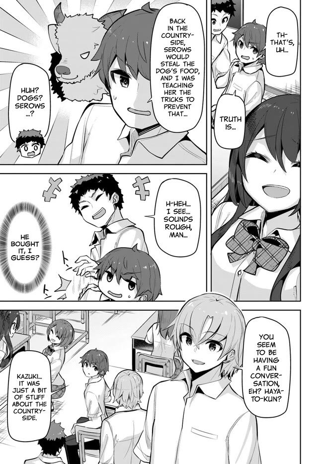 Tenkosaki: The Neat and Pretty Girl at My New School Is a Childhood Friend of Mine Who I Thought Was a Boy chapter 22 page 9