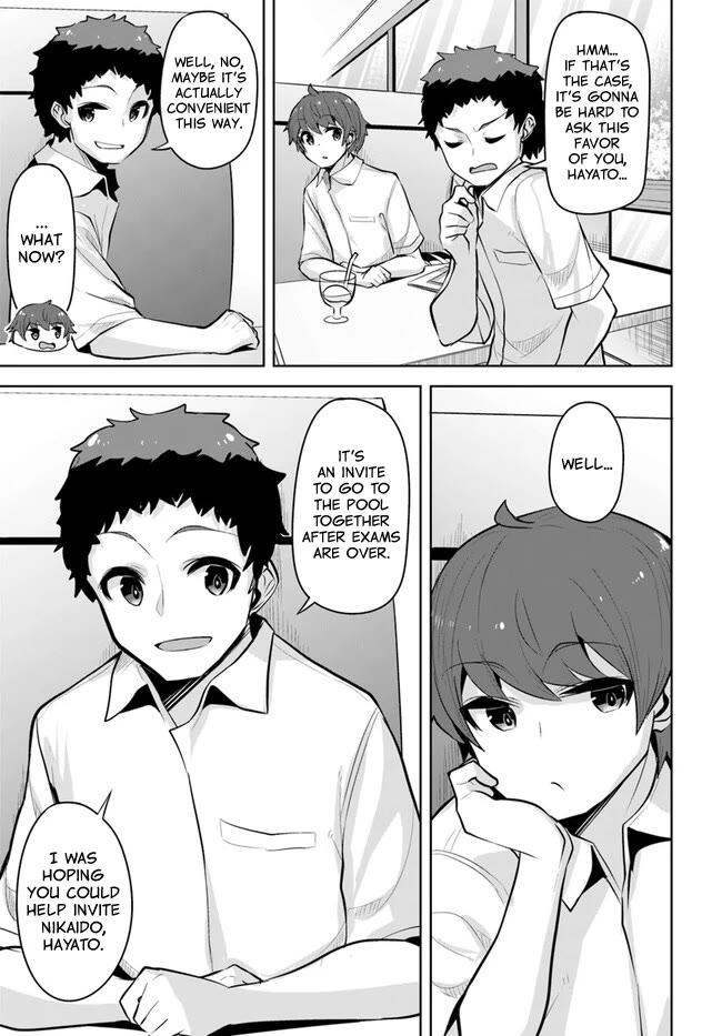 Tenkosaki: The Neat and Pretty Girl at My New School Is a Childhood Friend of Mine Who I Thought Was a Boy chapter 23 page 17