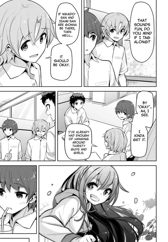 Tenkosaki: The Neat and Pretty Girl at My New School Is a Childhood Friend of Mine Who I Thought Was a Boy chapter 23 page 19