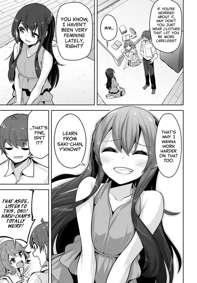 Tenkosaki: The Neat and Pretty Girl at My New School Is a Childhood Friend of Mine Who I Thought Was a Boy chapter 23 page 21