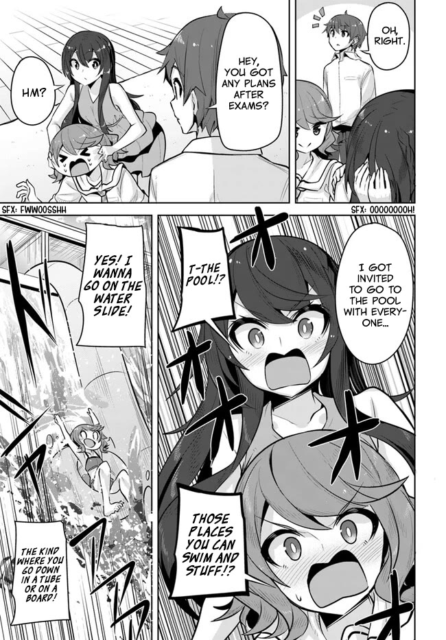 Tenkosaki: The Neat and Pretty Girl at My New School Is a Childhood Friend of Mine Who I Thought Was a Boy chapter 23 page 23