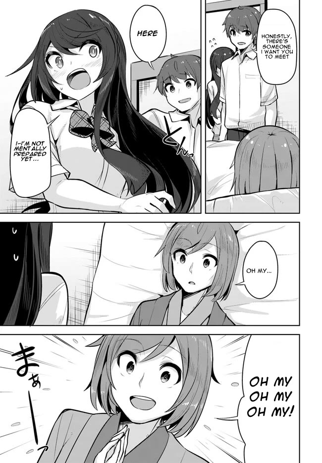 Tenkosaki: The Neat and Pretty Girl at My New School Is a Childhood Friend of Mine Who I Thought Was a Boy chapter 24 page 17