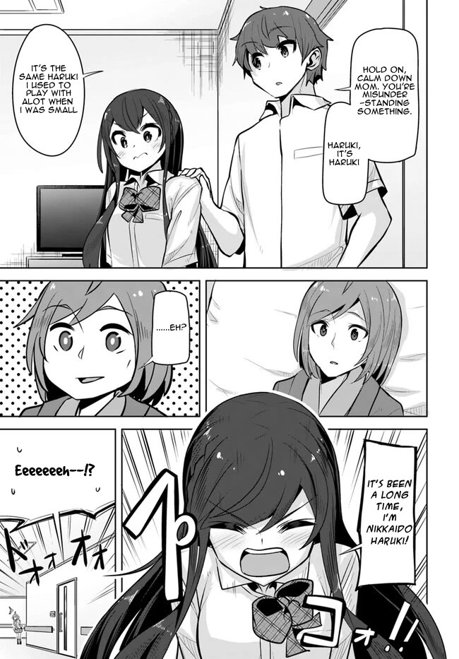 Tenkosaki: The Neat and Pretty Girl at My New School Is a Childhood Friend of Mine Who I Thought Was a Boy chapter 24 page 19