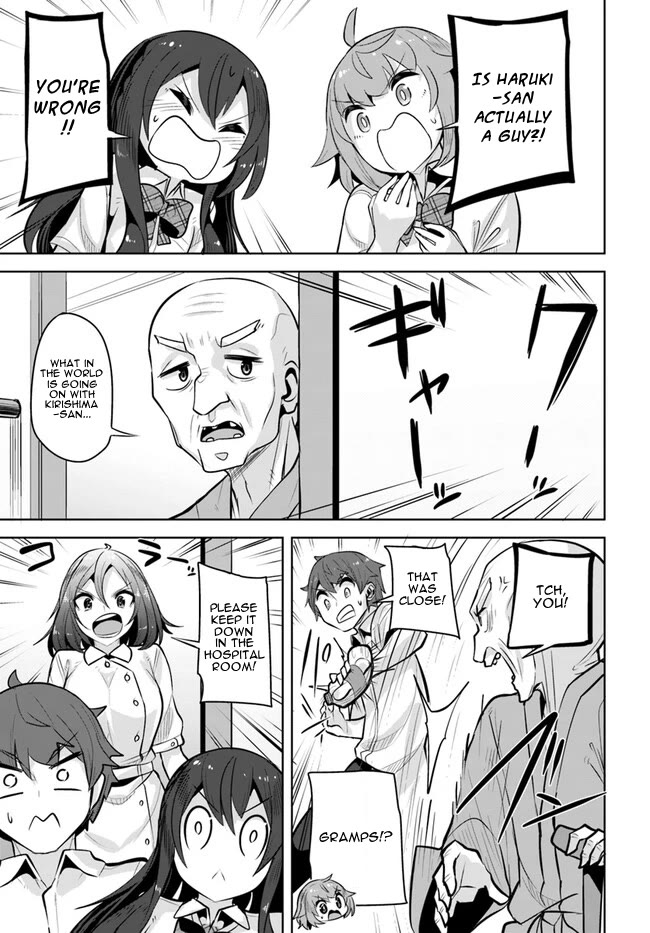 Tenkosaki: The Neat and Pretty Girl at My New School Is a Childhood Friend of Mine Who I Thought Was a Boy chapter 24 page 21