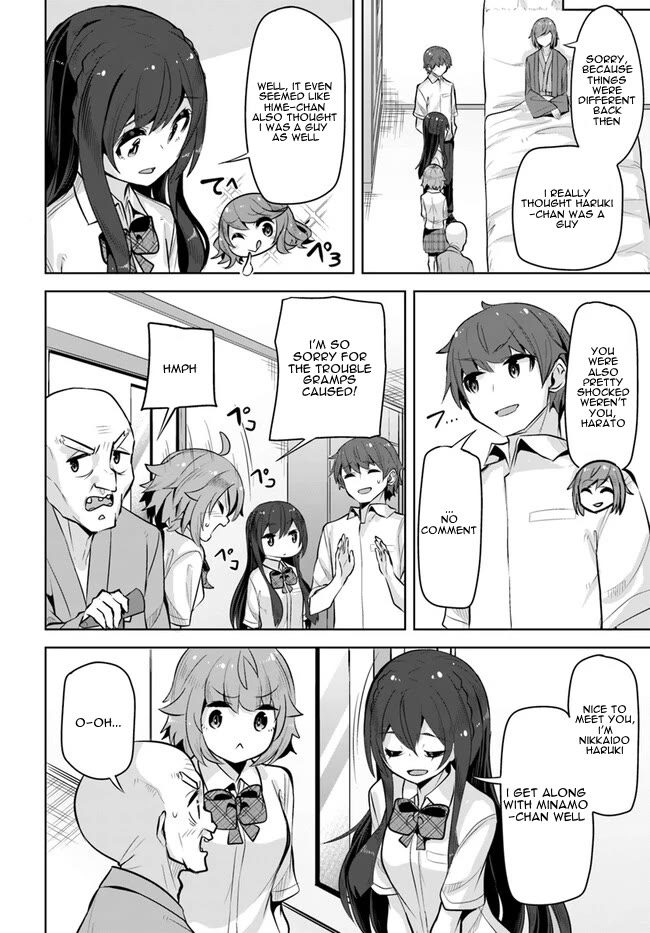 Tenkosaki: The Neat and Pretty Girl at My New School Is a Childhood Friend of Mine Who I Thought Was a Boy chapter 24 page 22