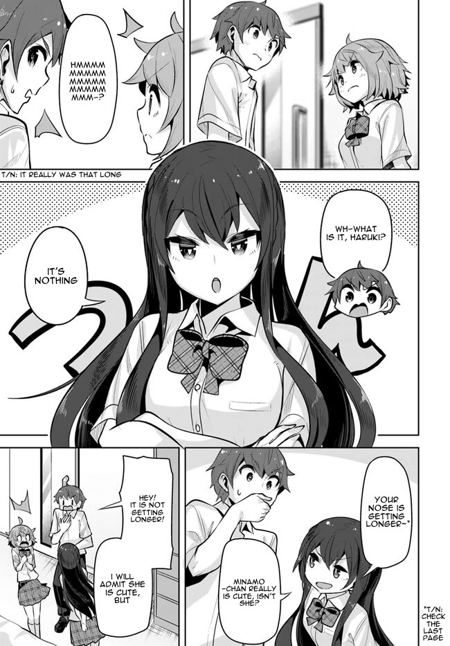 Tenkosaki: The Neat and Pretty Girl at My New School Is a Childhood Friend of Mine Who I Thought Was a Boy chapter 24 page 27