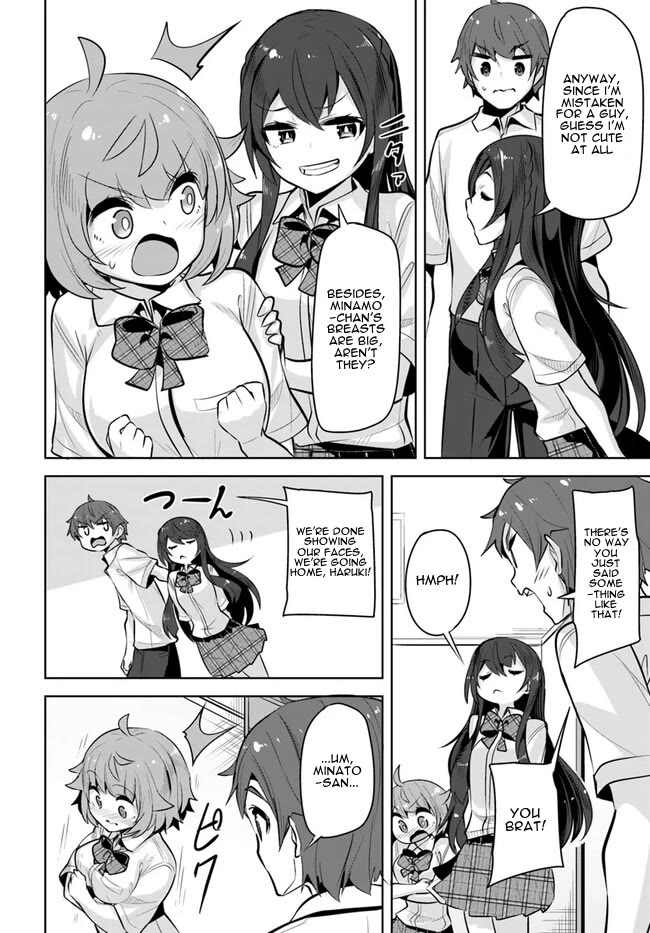 Tenkosaki: The Neat and Pretty Girl at My New School Is a Childhood Friend of Mine Who I Thought Was a Boy chapter 24 page 28