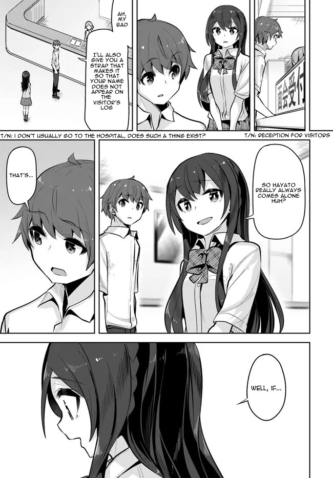 Tenkosaki: The Neat and Pretty Girl at My New School Is a Childhood Friend of Mine Who I Thought Was a Boy chapter 24 page 9