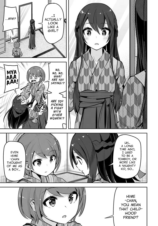 Tenkosaki: The Neat and Pretty Girl at My New School Is a Childhood Friend of Mine Who I Thought Was a Boy chapter 25 page 29