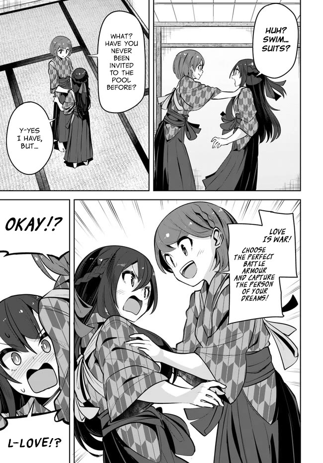 Tenkosaki: The Neat and Pretty Girl at My New School Is a Childhood Friend of Mine Who I Thought Was a Boy chapter 25 page 31