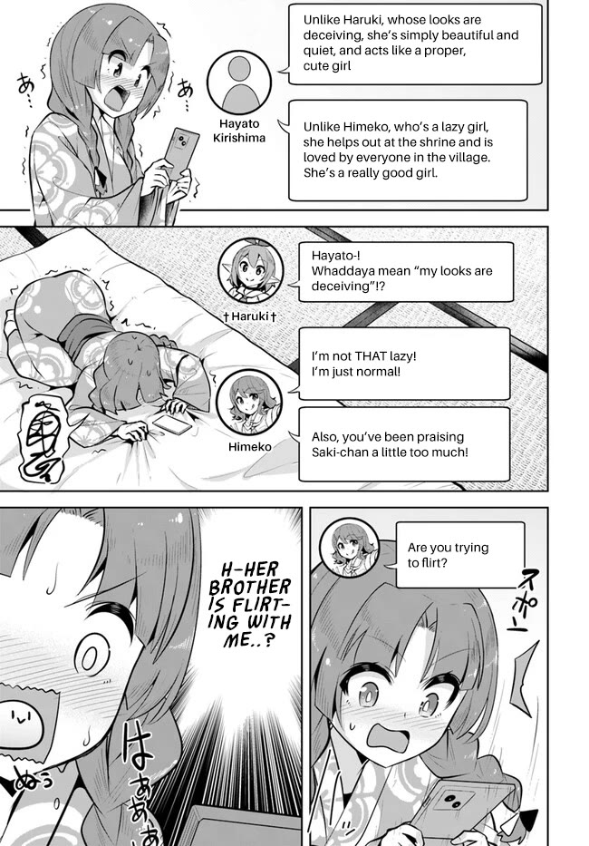 Tenkosaki: The Neat and Pretty Girl at My New School Is a Childhood Friend of Mine Who I Thought Was a Boy chapter 25 page 7