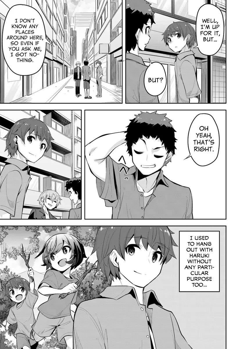 Tenkosaki: The Neat and Pretty Girl at My New School Is a Childhood Friend of Mine Who I Thought Was a Boy chapter 27 page 21