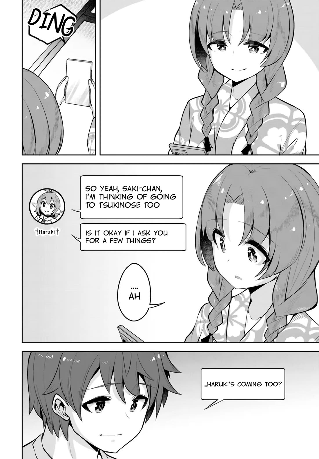 Tenkosaki: The Neat and Pretty Girl at My New School Is a Childhood Friend of Mine Who I Thought Was a Boy chapter 28.5 page 10