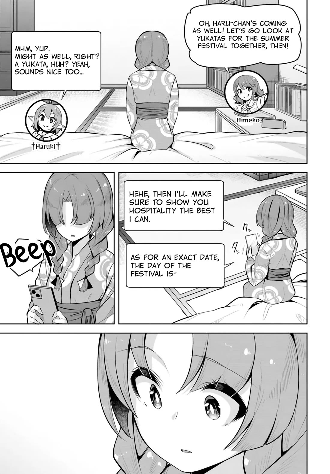 Tenkosaki: The Neat and Pretty Girl at My New School Is a Childhood Friend of Mine Who I Thought Was a Boy chapter 28.5 page 11