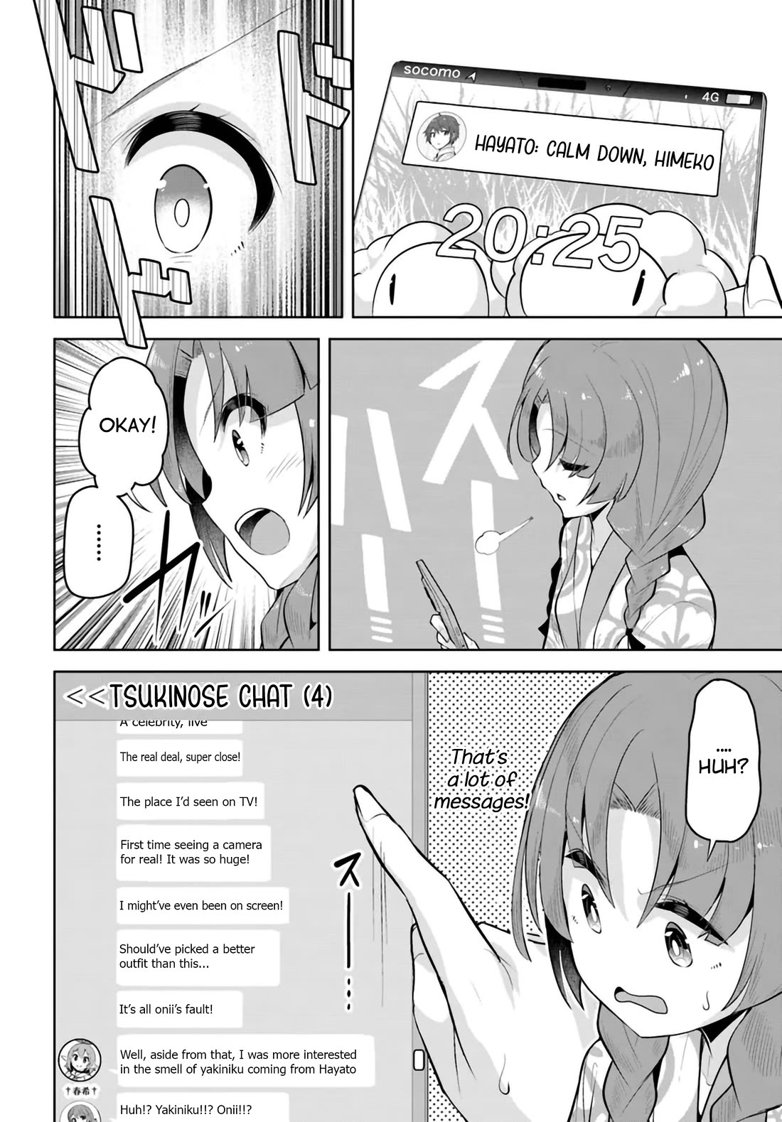 Tenkosaki: The Neat and Pretty Girl at My New School Is a Childhood Friend of Mine Who I Thought Was a Boy chapter 28.5 page 6